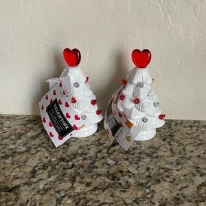 Two NEW Valentine’s Day Light Up Trees 4.5” High